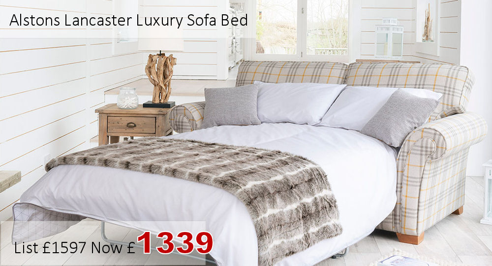 alstons lancaster luxury sprung sofa bed