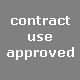 contract use approved
